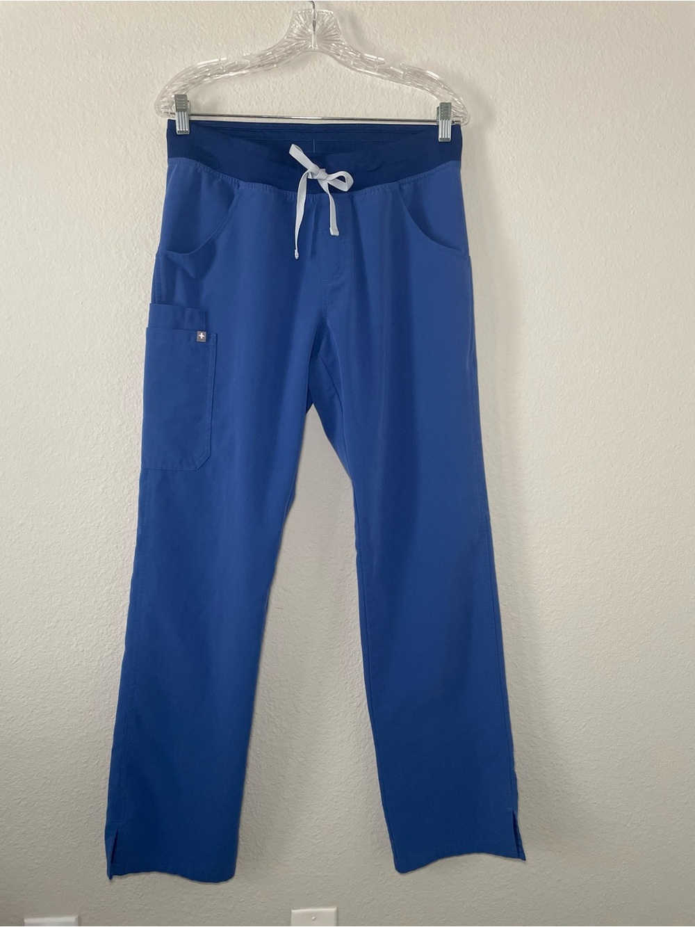 Figs Kade Straight-Leg Scrub Pant Royal Blue Sz M/Tall Style T21004T